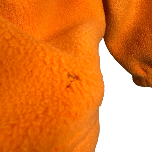 Vintage Starter Team Tennessee Volunteers Vols Fleece Jacket Mens XL Orange Gray - Picture 11 of 13